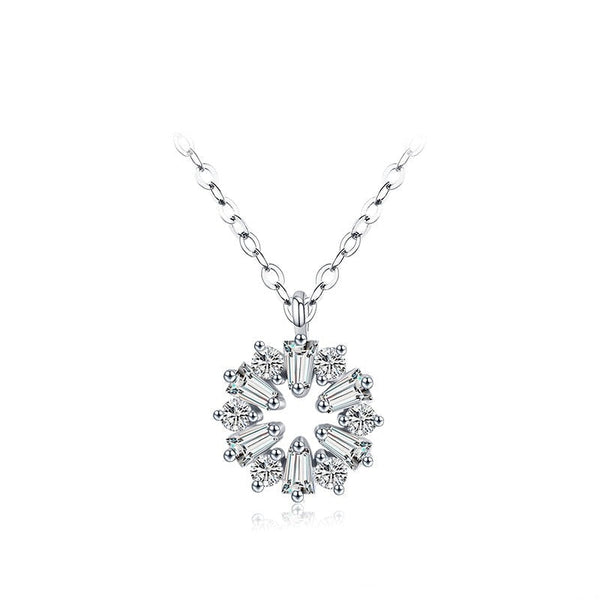 Colar Snow em Prata 925 e Zircônia