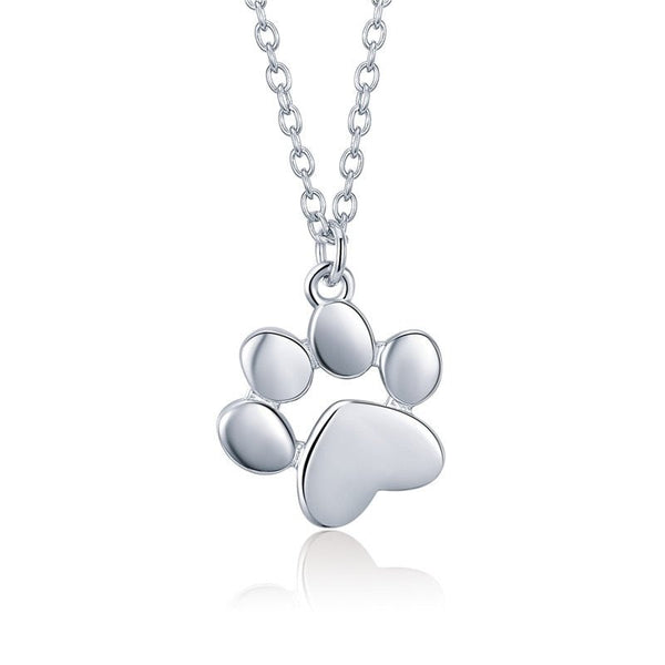 Colar Patinha Pet em Prata 925